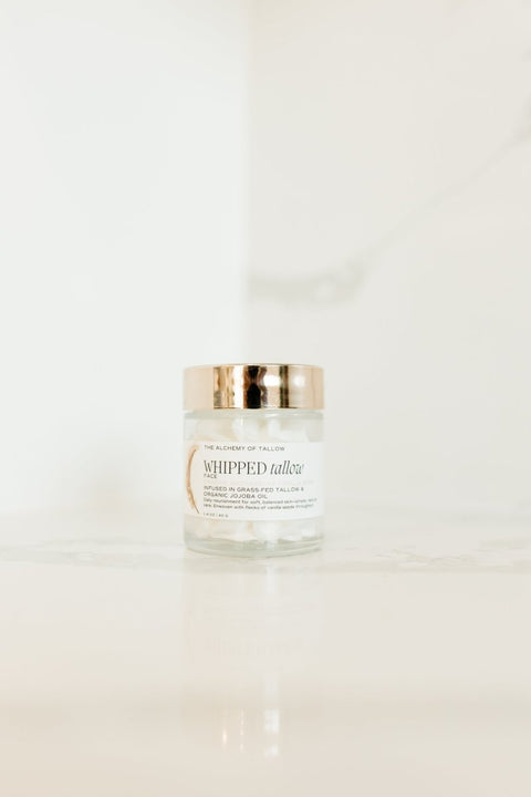 Firm Whipped Tallow body cream natural tallow moisturizer - The Local Space