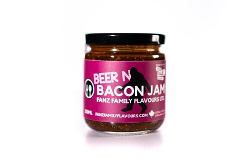 Fanz Family Flavours Beer N Bacon Jam - Handmade Gourmet Bacon Spread - The Local Space