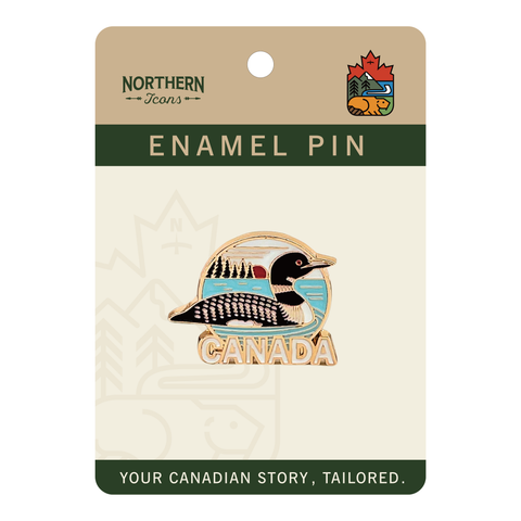 Twilight Loon | Enamel Pin - The Local Space
