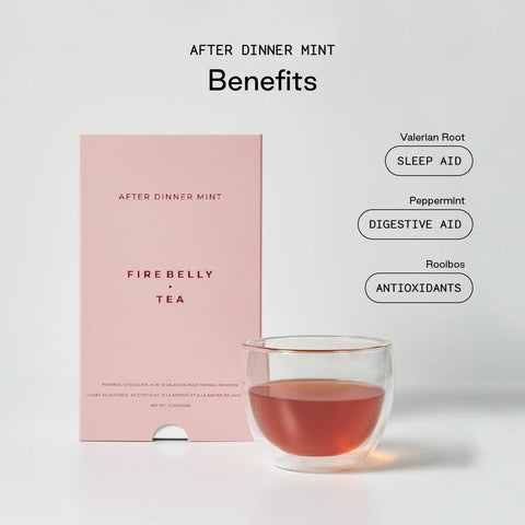 After Dinner Mint - Chocolate, Mint & Valerian Root Organic Loose Leaf Tea