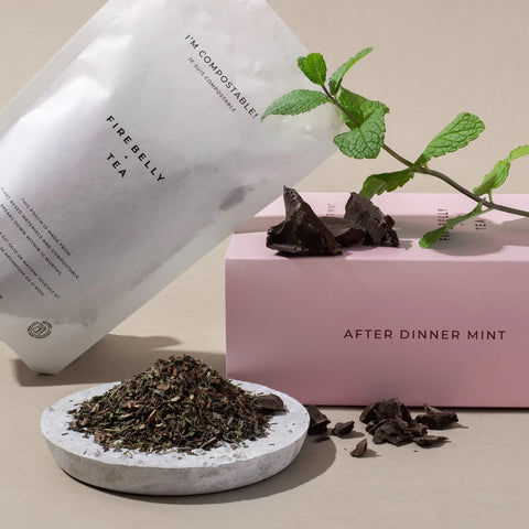 After Dinner Mint - Chocolate, Mint & Valerian Root Organic Loose Leaf Tea