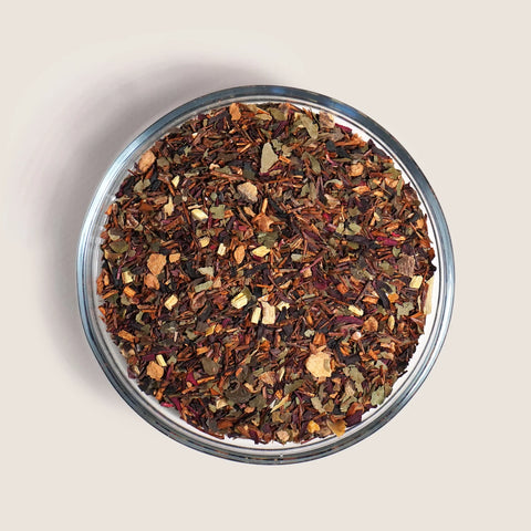 Sweet Hibiscus Rooibos - Hibiscus, Apple & Carob Loose Leaf Tea