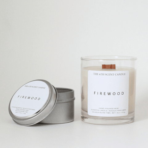 Firewood | Wood Wick Soy Candle - The Local Space
