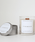 Firewood | Wood Wick Soy Candle - The Local Space