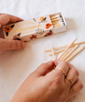 Floral Matchbox | 30 Sticks - The Local Space
