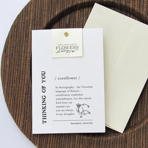 Thinking of You - Loose Leaf Tea Greeting Card