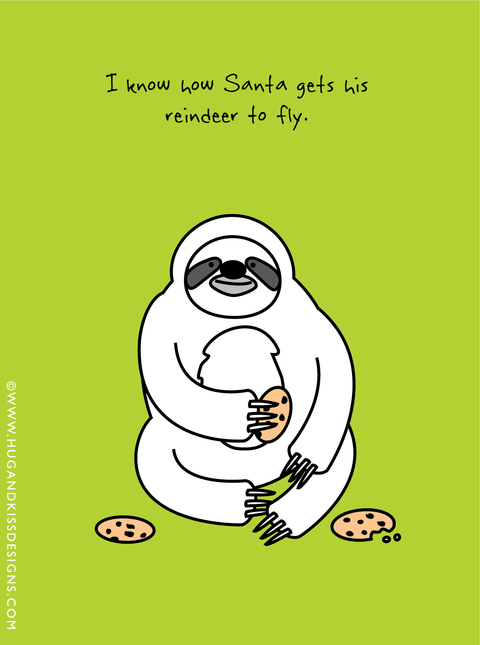 Fly Rudolph Fly | Greeting Card - The Local Space