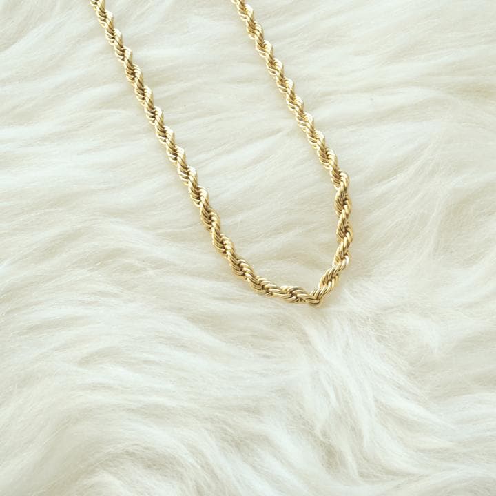 Twist Rope Necklace | 14K Gold Fill - The Local Space
