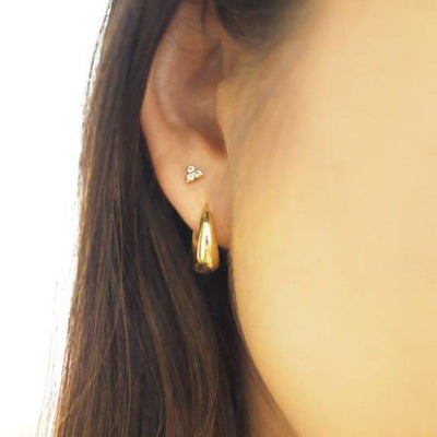 Essa Earrings | Gold Vermeil - The Local Space