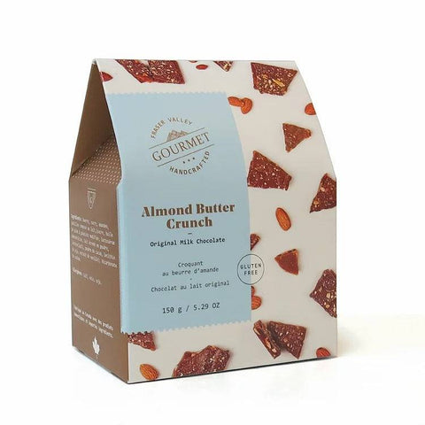 Fraser Valley Almond Butter Crunch Milk Chocolate (Multiple Sizes) - The Local Space