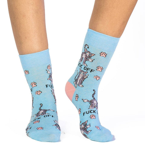 Fuck Off Cat Socks - The Local Space