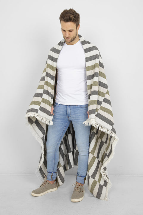 THE LAZLO | Wool Blend Throw - The Local Space