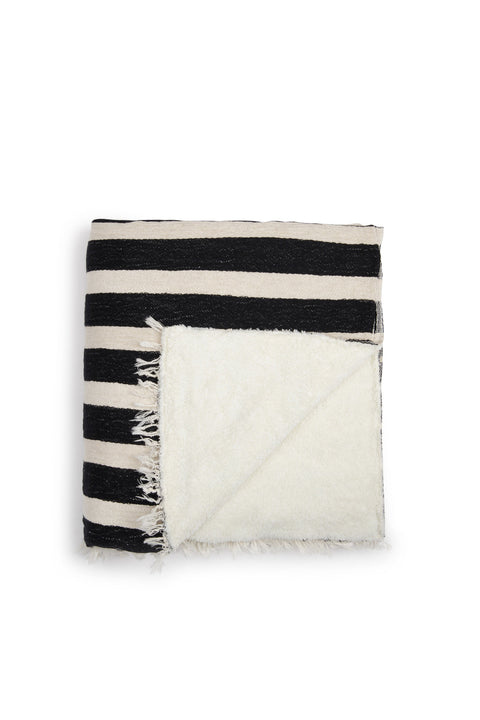 THE WINSLOW | Linen Blend Fleece Throw - The Local Space