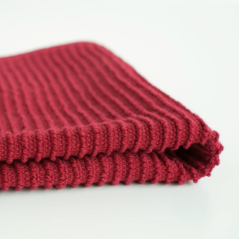 Ripple Carmine Red Dishcloths | Set of 2 - The Local Space