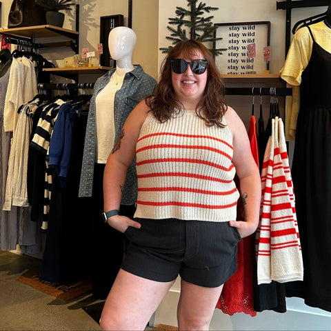 Gentle Fawn Andrea Knit Tank - Grenadine - The Local Space