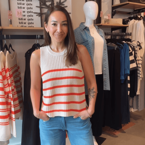 Gentle Fawn Andrea Knit Tank - Grenadine - The Local Space