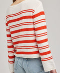 Gentle Fawn Angie Crewneck Sweater - Grenadine Strip - The Local Space