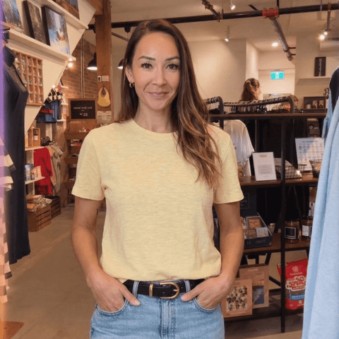 Gentle Fawn Fable T-Shirt - Cornsilk - The Local Space