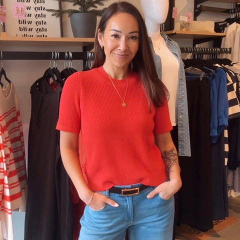 Gentle Fawn Faye Knit Top - Grenadine - The Local Space