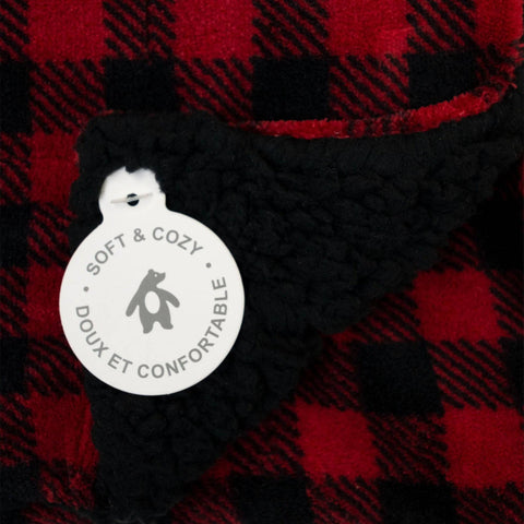 Buffalo Plaid Fleece Blanket (SALE) - The Local Space