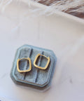 Gianna Square Hoop Earrings - The Local Space