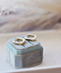 Gianna Square Hoop Earrings - The Local Space