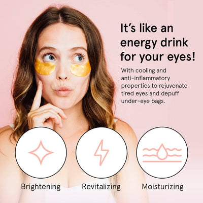 Gold Energizing Under Eye Masks (24 pairs) - The Local Space