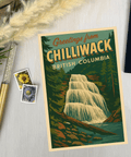 Greetings from Chilliwack - Waterfall | Postcard - The Local Space