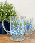 Hand Painted Glass Mugs - The Local Space