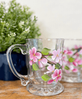 Hand Painted Glass Mugs - The Local Space