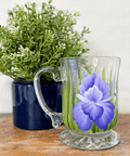 Hand Painted Glass Mugs - The Local Space