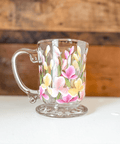 Hand Painted Glass Mugs - The Local Space