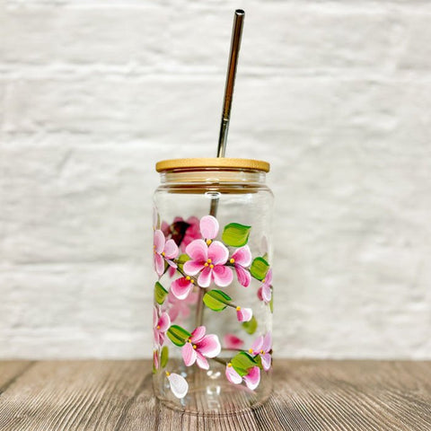 Hand Painted Glass Tumblers - The Local Space