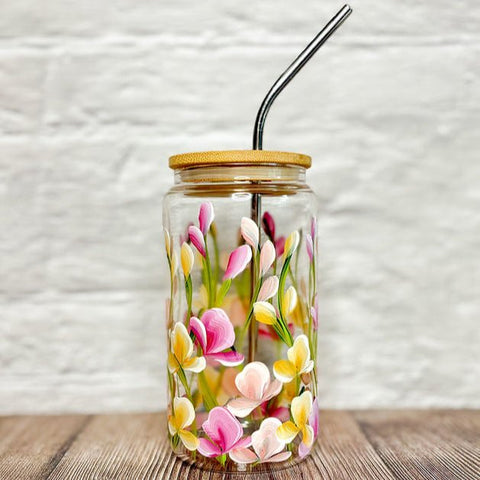 Hand Painted Glass Tumblers - The Local Space