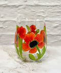 Hand Painted Stemless Wine Glasses - The Local Space