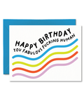 Happy Birthday You Fabulous Fucking Human | Greeting Card - The Local Space
