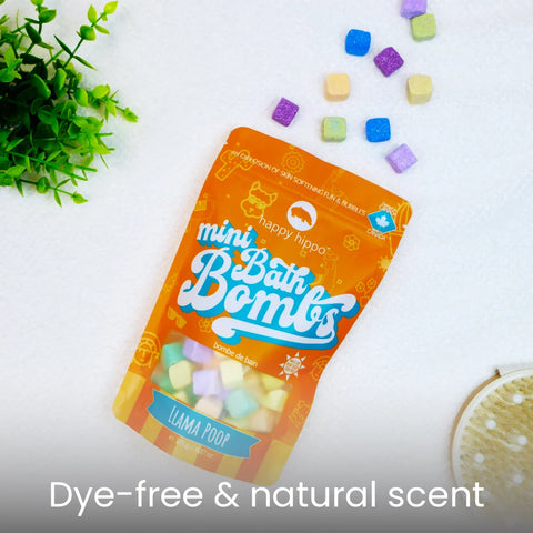 Llama Poop Mini Bubble Bath Bombs