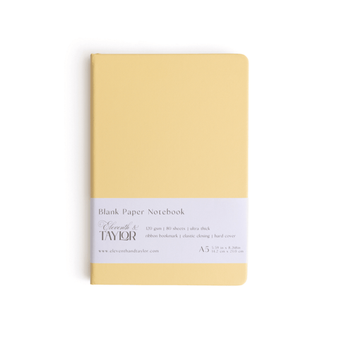 Hard Cover Blank Page Journal - The Local Space