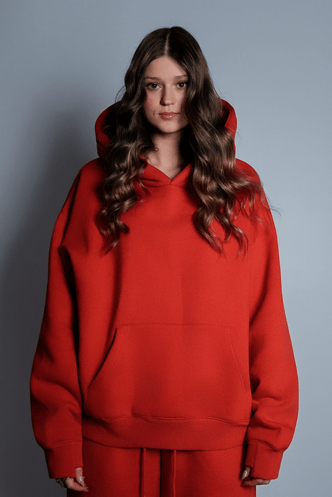 Heavyweight Pullover Hoodie — Ember