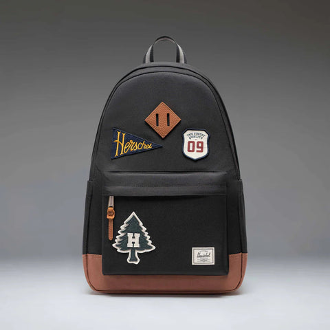 Black with Patches - Heritage Backpack