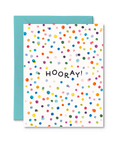 Hooray Confetti | Greeting Card - The Local Space
