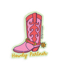 Howdy Partner Sticker (2.7” x 3.5”) - The Local Space