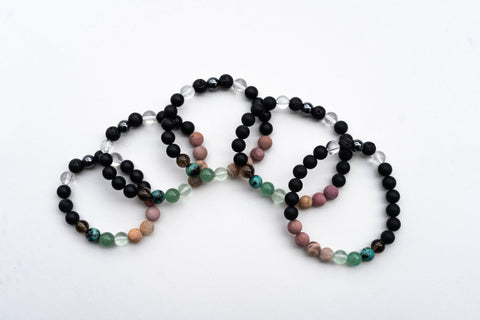 I Am Blessed Mala Bracelet – Reiki Infused Gemstone Bracelet - The Local Space