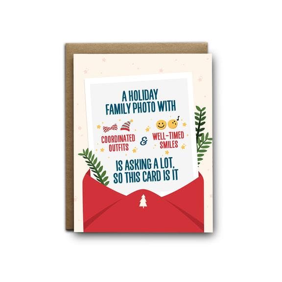 A Holiday Family Photo | Greeting Card (SALE) - The Local Space