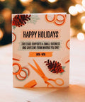 Happy Holidays Support Small Business | Christmas Card (SALE) - The Local Space