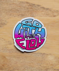 Go With The Flow | Sticker - The Local Space