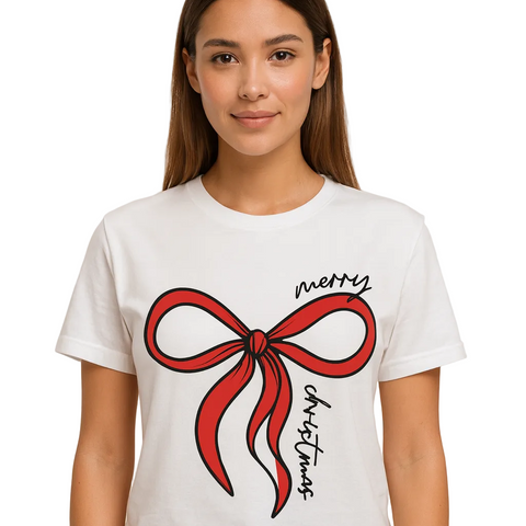 Bow Merry Christmas