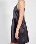 Satin Baby Doll Dress - The Local Space