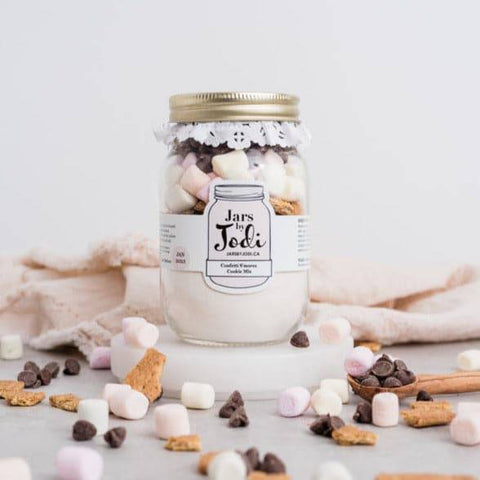 Jars by Jodi Confetti S’mores Cookie Jar Mix (Makes 1 Dozen) - The Local Space