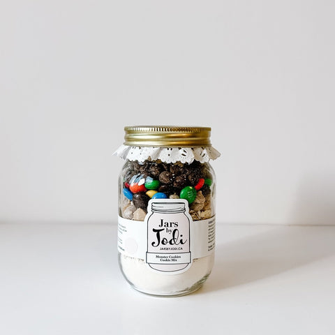 Jars by Jodi Monster Cookie Jar Mix – Mini (Makes 1 Dozen) - The Local Space